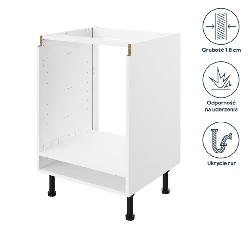 Korpus til ovnskab GoodHome Innovo 60 cm