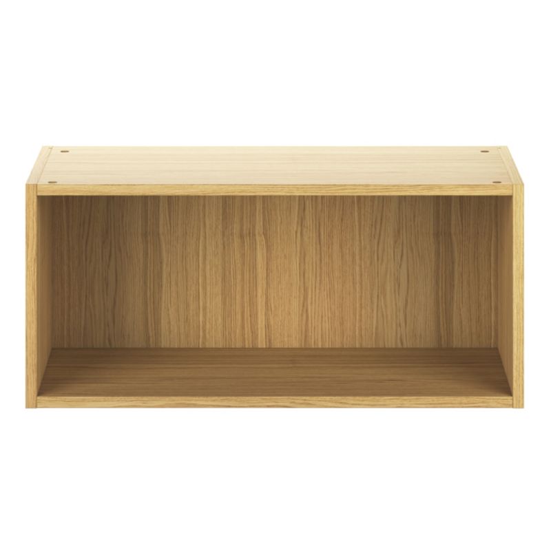 GoodHome Carway 80 cm vandret køkkenskabskorpus i egetræ