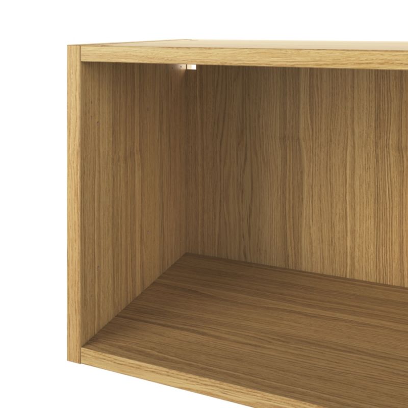 GoodHome Carway 80 cm vandret køkkenskabskorpus i egetræ