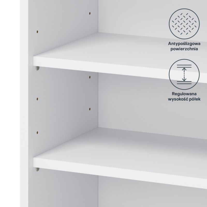 GoodHome væghængt køkkenskabskorpus 45 cm