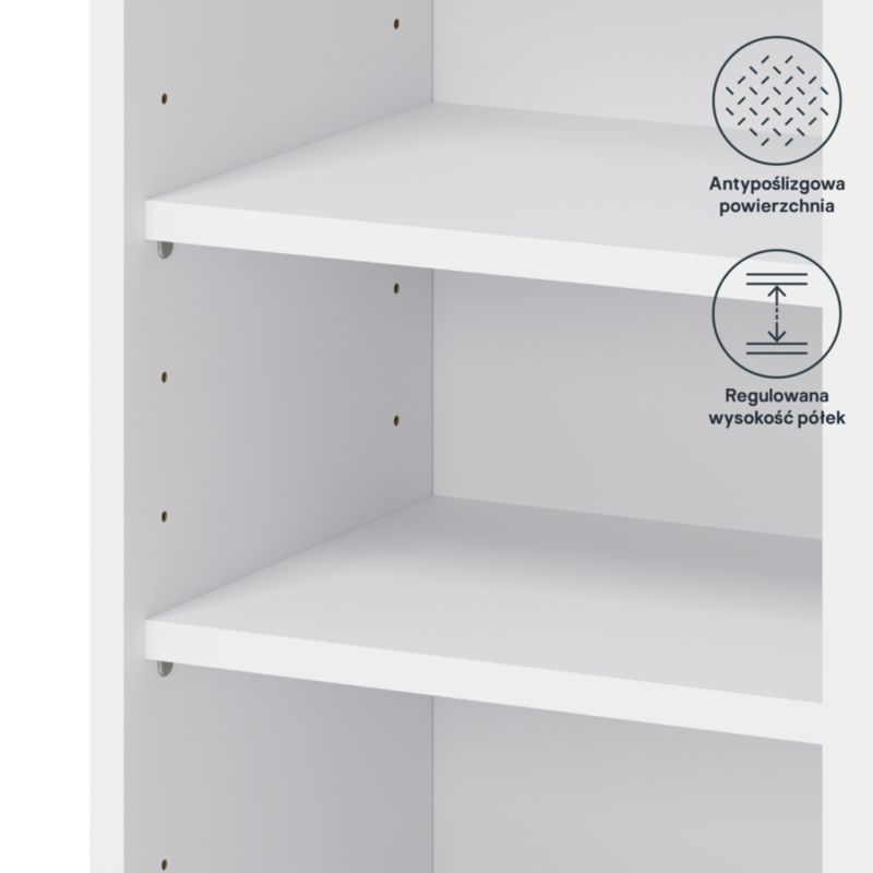 Korpus til vægskab GoodHome Caraway 80 cm