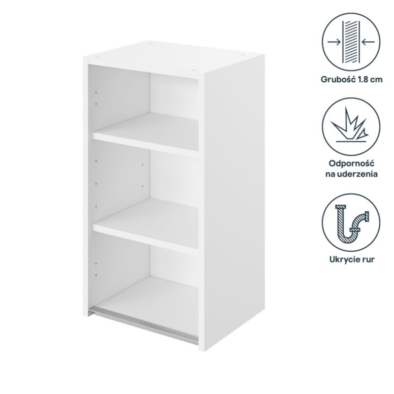 Korpus til vægmonteret køkkenskab GoodHome Innovo 40 cm