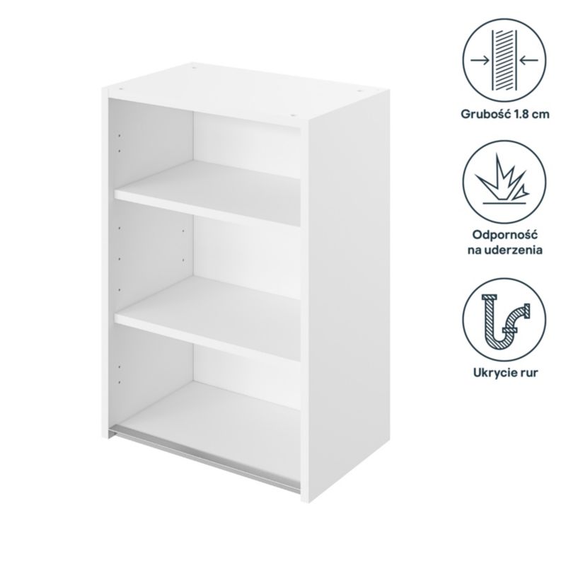 Korpus til væghængt køkkenskab GoodHome Innovo 50 cm