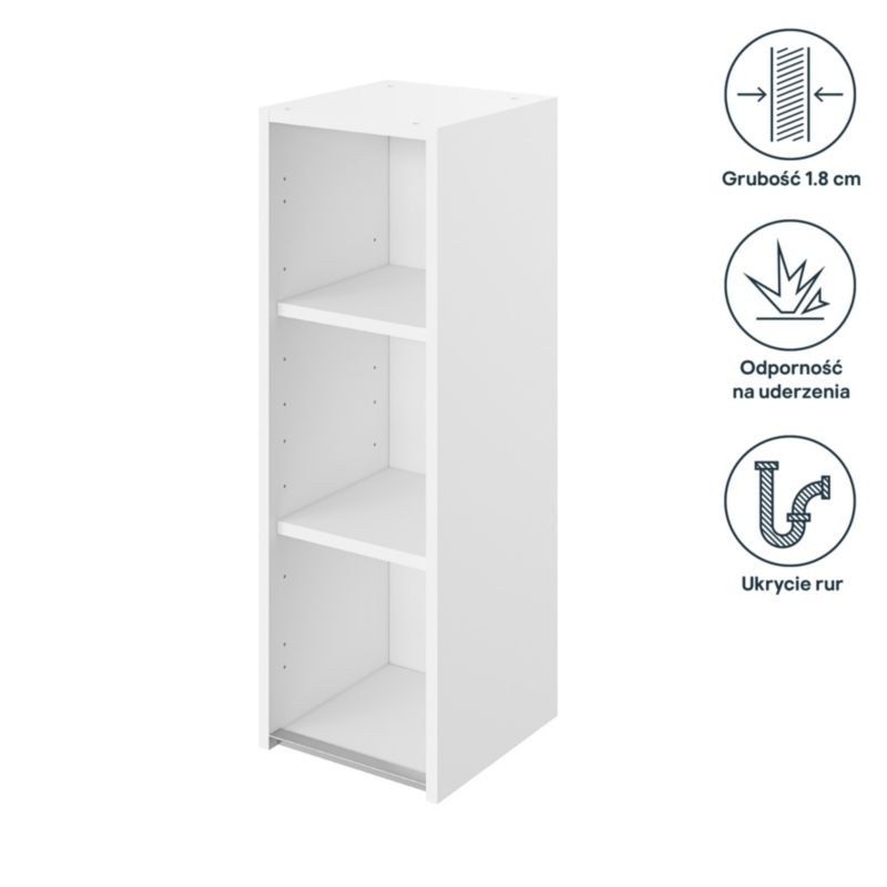 Høj ophængt køkkenskabskorpus GoodHome Innovo 30 cm