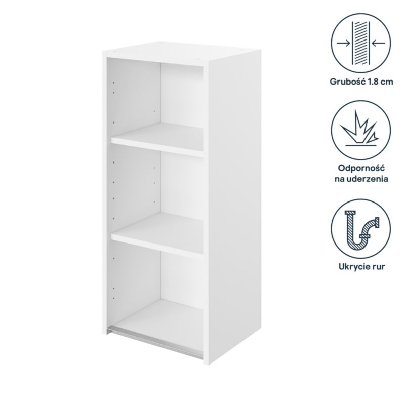 Høj hængeskabskorpus til køkken GoodHome Innovo 40 cm