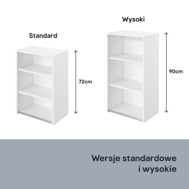 GoodHome Innovo højskab til vægmontering 50 cm