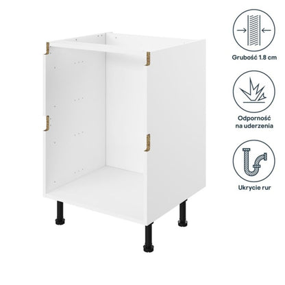 Korpus til køkkenskab med skuffer GoodHome Innovo 80 cm