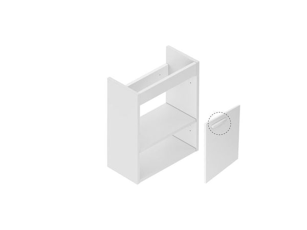 Korpus til Skab SD 400 Chrome 40x50 cm Hvid