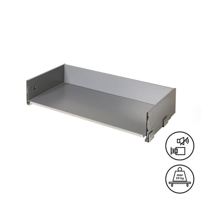 Deep drawer korpus GoodHome Soto 100 cm antracit
