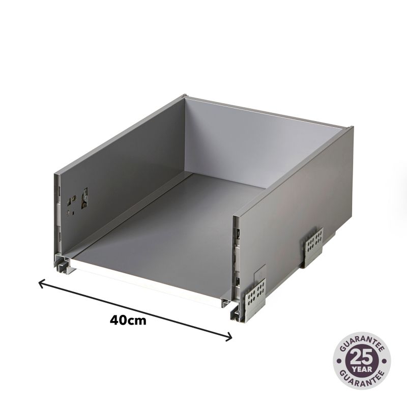 Korpus til dyb skuffe GoodHome Soto 40 cm i antracit