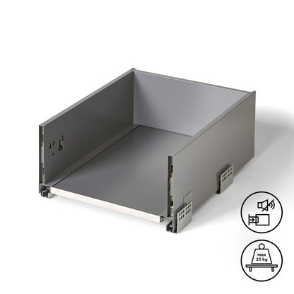 Korpus til dyb skuffe GoodHome Soto 40 cm i antracit