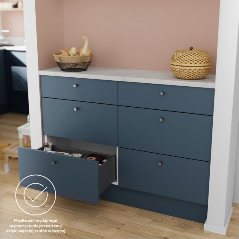 Korpus til dyb skuffe GoodHome Soto 40 cm i antracit