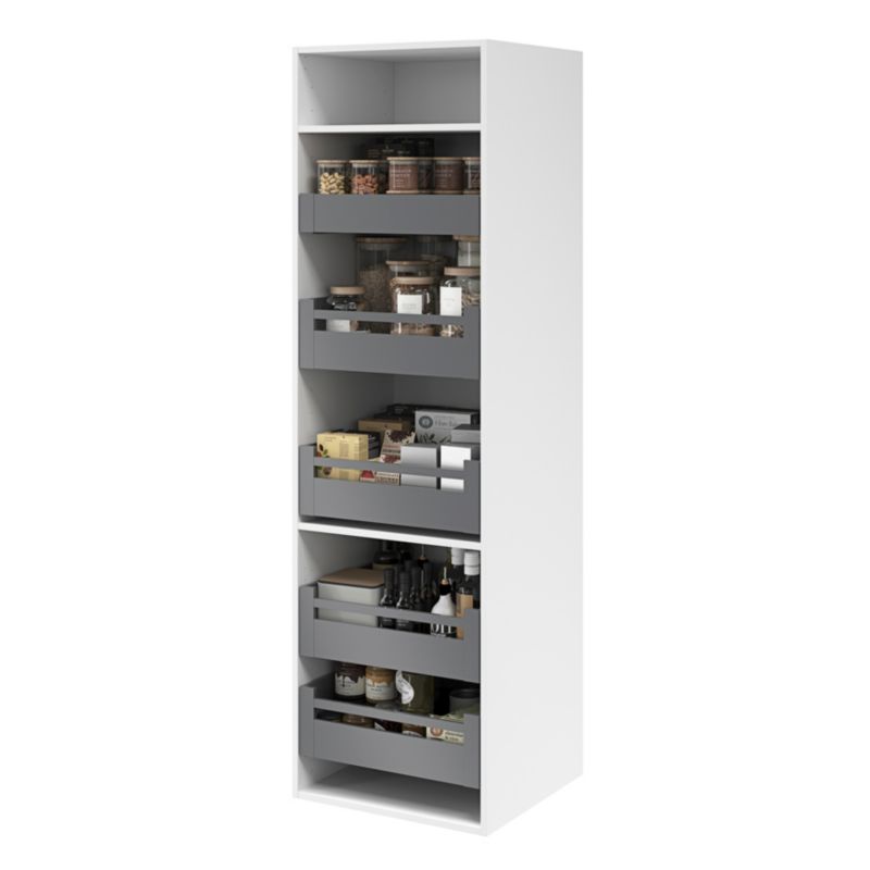 Korpus til dyb skuffe GoodHome Soto 60 cm i antracit