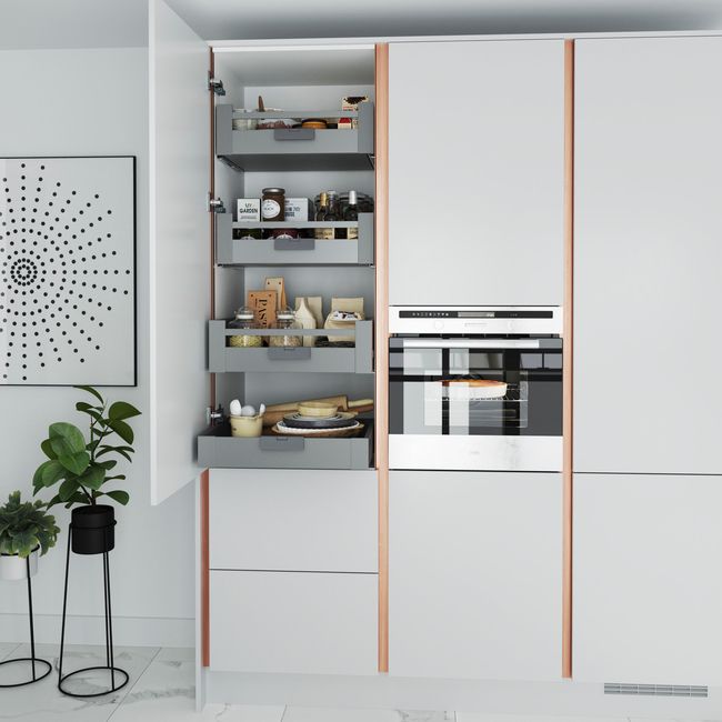 Korpus til dyb skuffe GoodHome Soto 60 cm i antracit