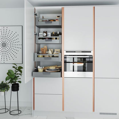 Korpus til dyb skuffe GoodHome Soto 60 cm i antracit