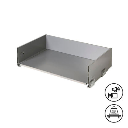Korpus til dyb skuffe GoodHome Soto 80 cm antracit