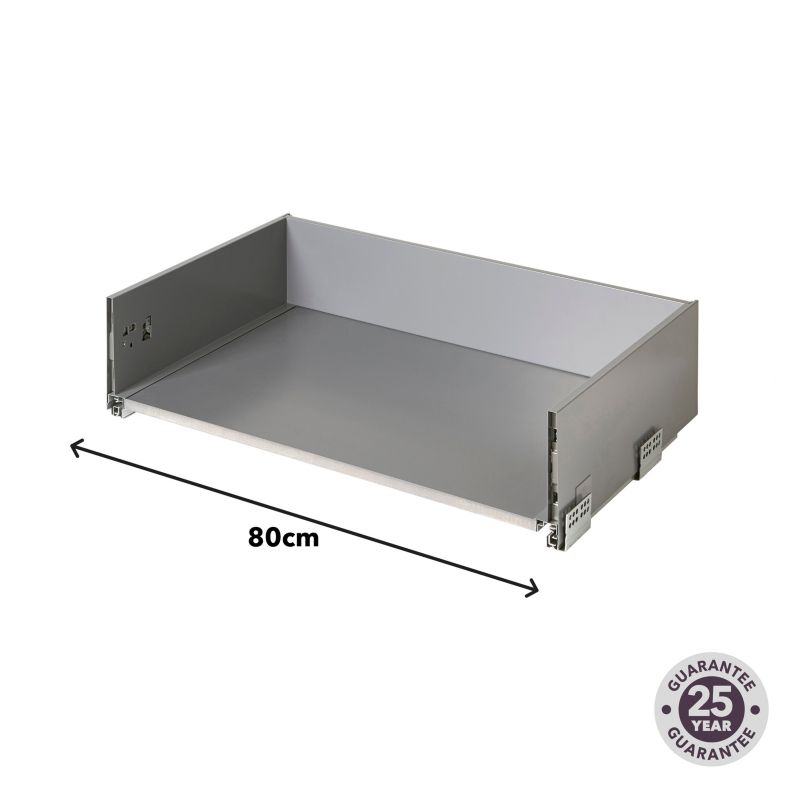Korpus til dyb skuffe GoodHome Soto 80 cm antracit