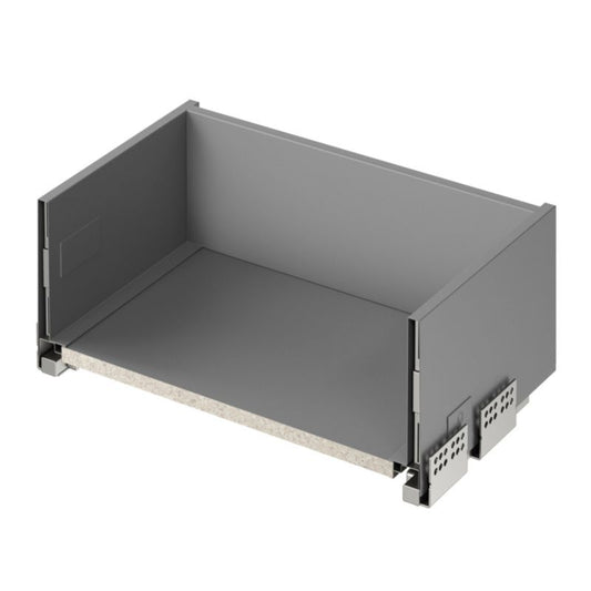 GoodHome slim skuffekorpus dybde 50 cm lys grå