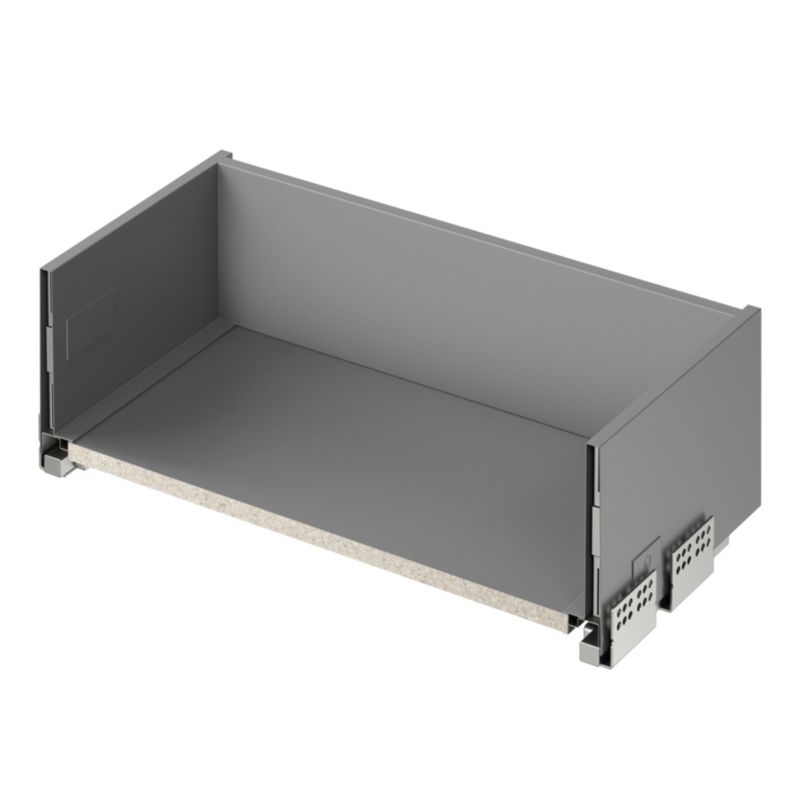 GoodHome slim dyb skuffekorpus 60 cm lys grå