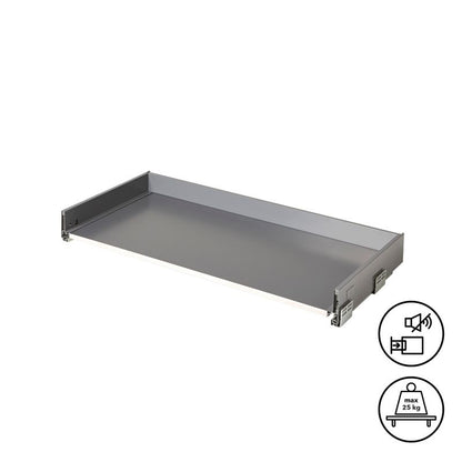 Korpus til skuffe GoodHome Soto 100 cm antracit