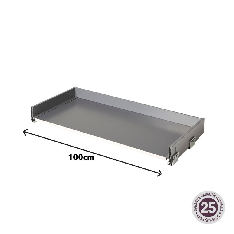 Korpus til skuffe GoodHome Soto 100 cm antracit