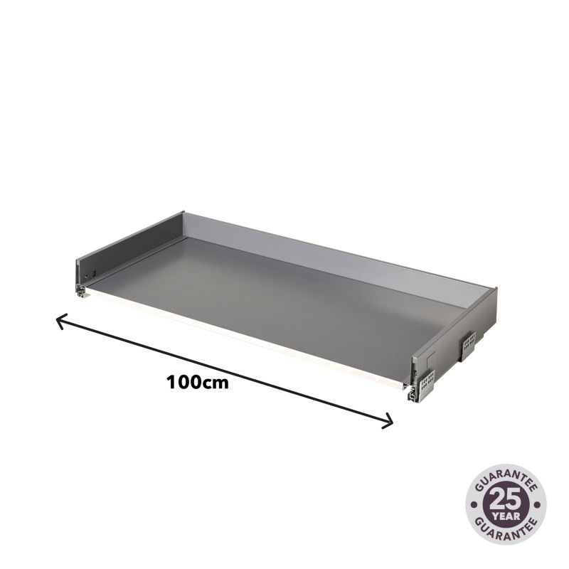 Korpus til skuffe GoodHome Soto 100 cm antracit