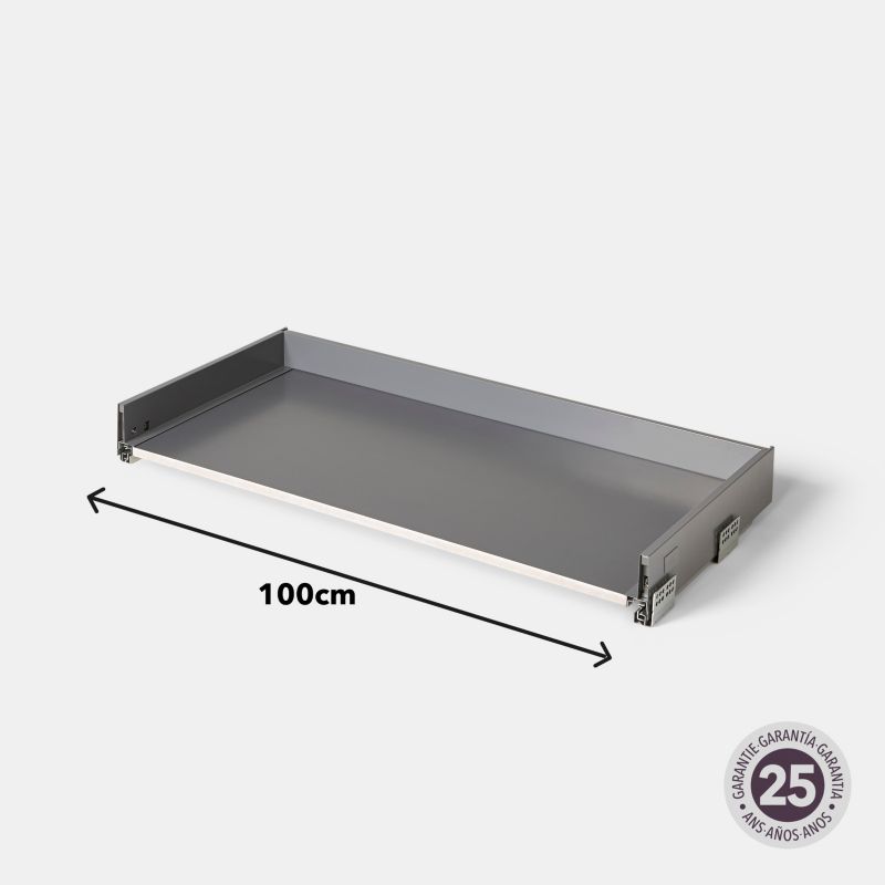 Korpus til skuffe GoodHome Soto 100 cm antracit