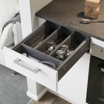 Korpus til skuffe GoodHome Soto 40 cm antracit