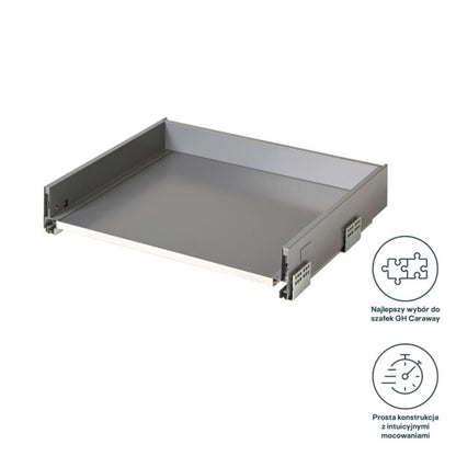 Korpus til skuffe GoodHome Soto 60 cm i antracit