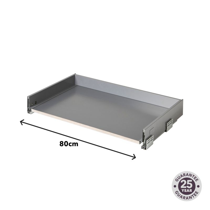 Korpus til skuffe GoodHome Soto 80 cm antracit