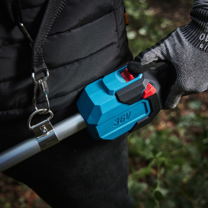Erbauer 36 V akku-skovl med 38/25 cm klippebredde
