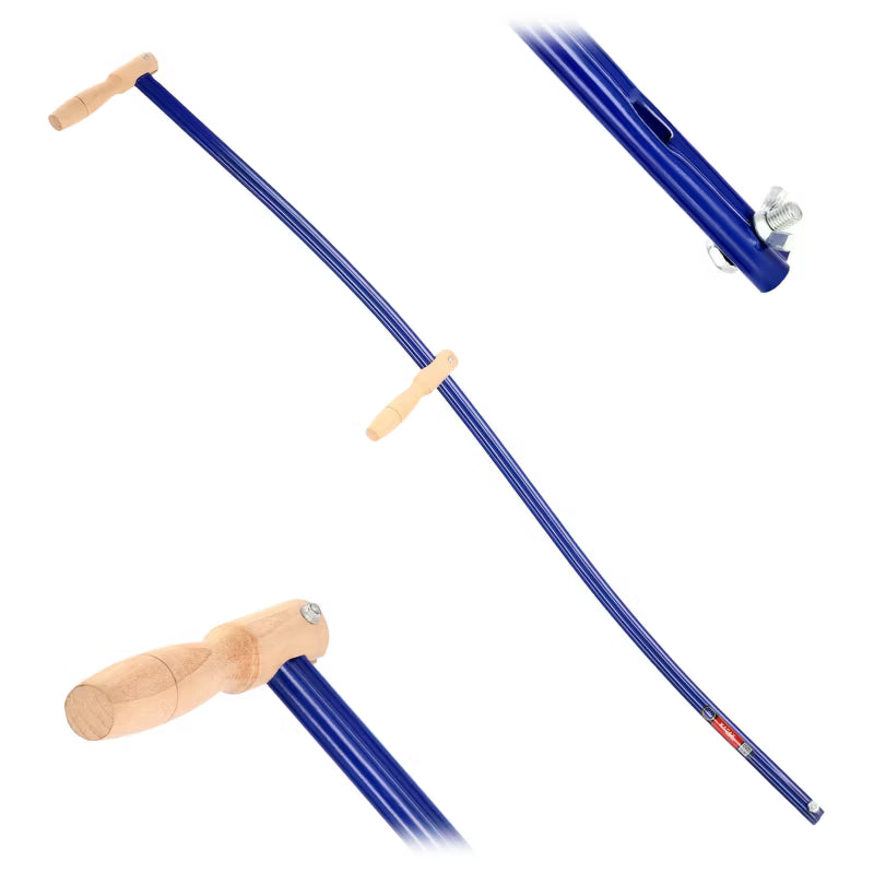 Koseskaft i Metal 147 cm Blå