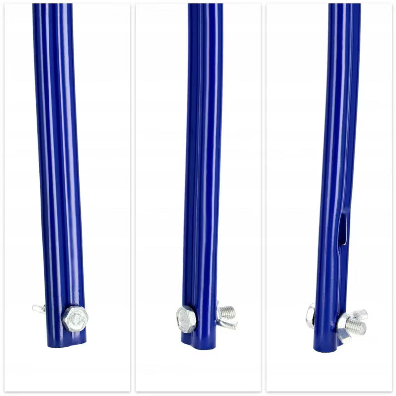 Koseskaft i Metal 147 cm Blå