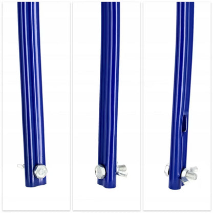 Koseskaft i Metal 147 cm Blå