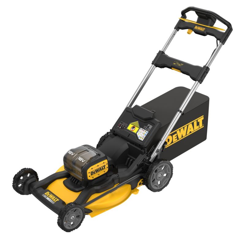 DeWalt XR batteridrevet plæneklipper uden fremdrift 53 cm