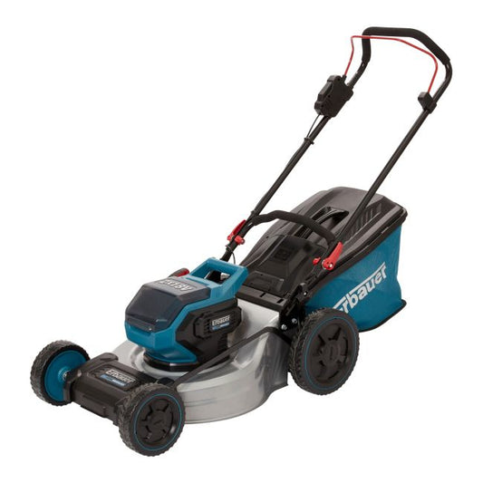 Erbauer akku-plæneklipper 2 x 18 V 46 cm med 2 x 5 Ah batterier