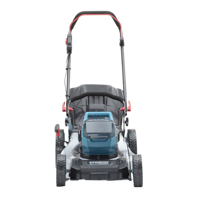 Erbauer akku-plæneklipper 2 x 18 V 46 cm med 2 x 5 Ah batterier