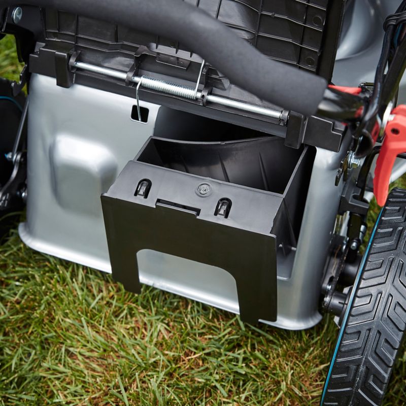 Erbauer akku-plæneklipper 2 x 18 V 46 cm med 2 x 5 Ah batterier