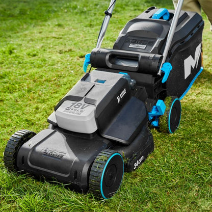 MacAllister 18 V 34 cm akku-plæneklipper