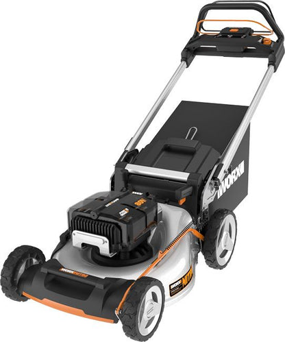 Worx WG761E 80 V batteridrevet plæneklipper