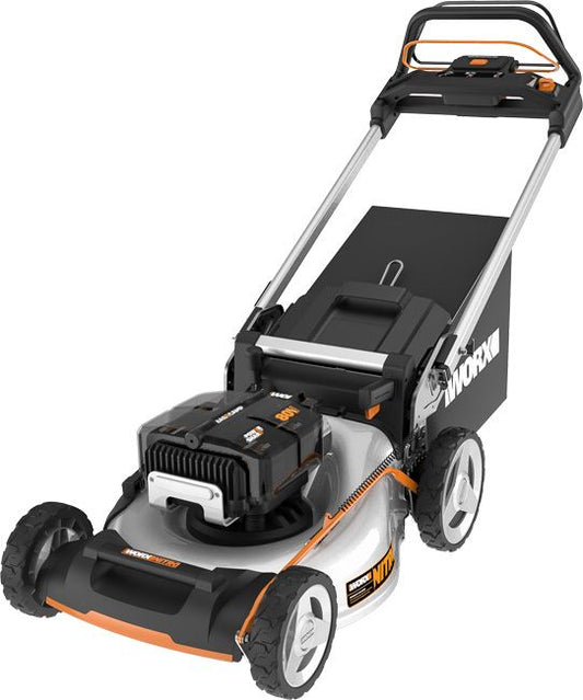 Worx WG761E 80 V batteridrevet plæneklipper