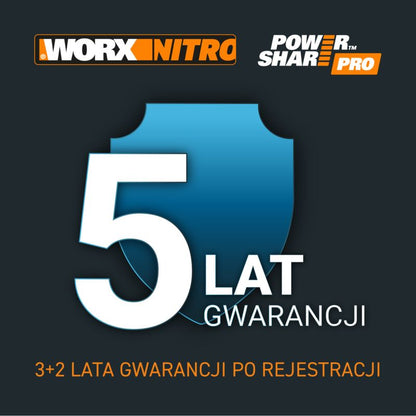 Worx WG761E 80 V batteridrevet plæneklipper