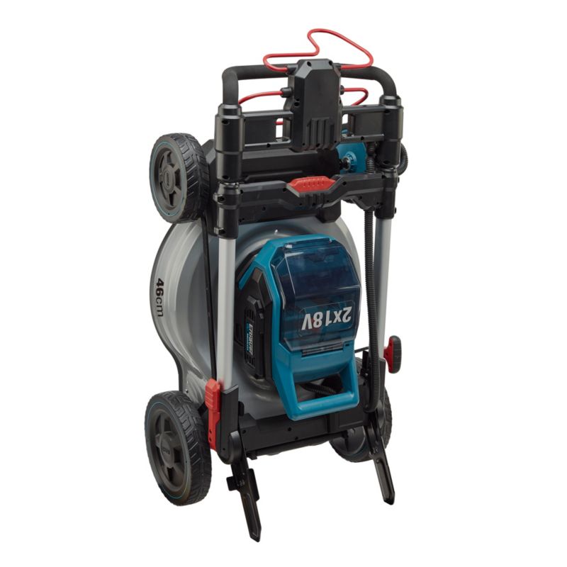 Erbauer batteridrevet plæneklipper med drivkraft 2 x 18 V, 46 cm