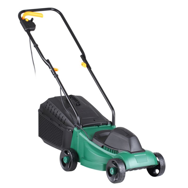 Elektrisk plæneklipper 1000 W med klippebredde på 32 cm