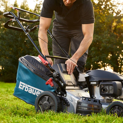 Erbauer GCV145 benzindrevet plæneklipper med fremdrift, 46 cm