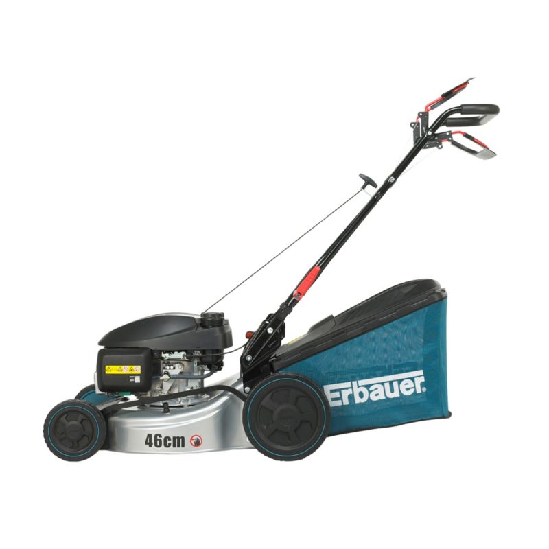 Erbauer GCV145 benzindrevet plæneklipper med fremdrift, 46 cm