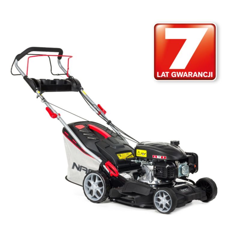 Benzindrevet plæneklipper med fremdrift NAC Loncin 42 cm