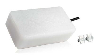 LED-belysningssten 10x20x6 cm Hvid