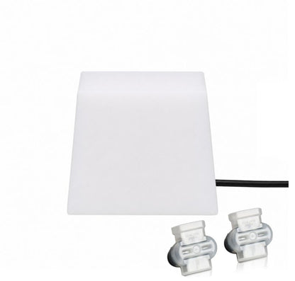 LED-belysningssten Piccola 8x9x9,5x6 cm Hvid