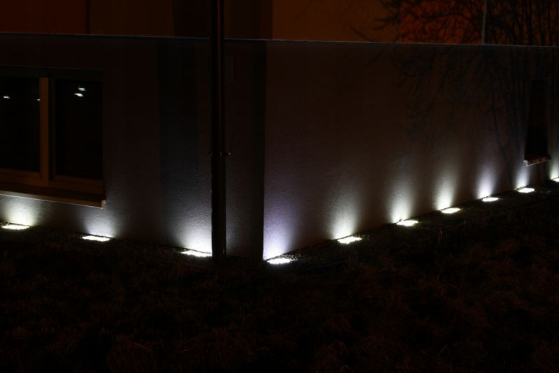 LED-belysningssten Piccola 8x9x9,5x6 cm Sæt 16 stk